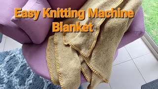 Easy Knitting Machine Blanket Circular Knitting Machine SentroAddi [upl. by Ydner302]