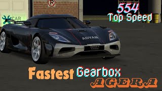 Fastest Gearbox of Koenigsegg Agera  Car Parking Multiplayer [upl. by Adnilrev]