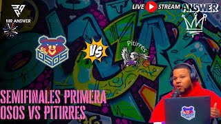 Primera Categoría Postemporada Div 2 Corozal vs Elegidos  Div1 Osos vs Pitirres [upl. by Clemmy]