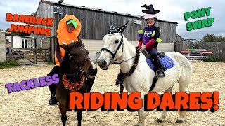 SPOOKY RIDING DARES  Vlogoween 5 [upl. by Jorgensen]