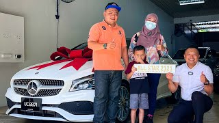 Deliver Mercedes CLA180 AMG 16 Turbo  Ikhtiar Sampai Jadi [upl. by Reynard]