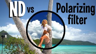 ND filter vs Polarizing CPL filter which do I use and why [upl. by Swigart]