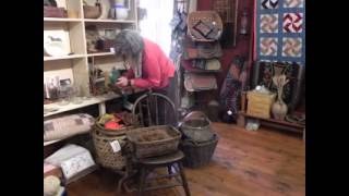 Making Yarn with Laurie Gundersen of Appalachian Piecework Textile Studio and Antiques [upl. by Nohcim]