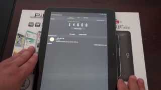 Pipo M9pro Tablet PC 101quot Retina 3g WCDMA Antutu Benchmark Score Review [upl. by Assiron]