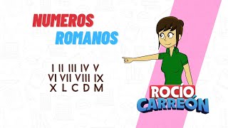 NUMEROS ROMANOS Super facil  Para principiantes [upl. by Redle323]