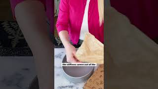 Make Parchment Paper Stay Put With This Smart Baking Hack [upl. by Ariam]