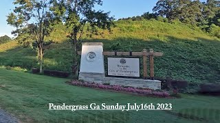 Pendergrass Georgia Sunday July 16th 2023 Pendergrass Ga [upl. by Amahcen]