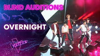 Overnight Perform A Backstreet Boys Classic  The Blind Auditions  The Voice Australia [upl. by Nallaf]