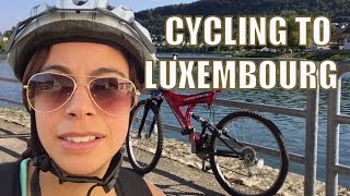 Cycling from Germany to Luxembourg  Trier to Wasserbillig [upl. by Virginia101]