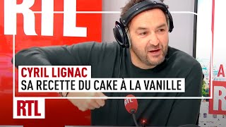 Cyril Lignac  le cake à la vanille [upl. by Alleusnoc]