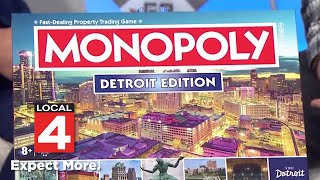 Detroit edition of Monopoly board game revealed [upl. by Leahciam]