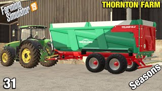 BUYING A NEW TIPPER Thornton Farm Timelapse  FS19 Ep 31 [upl. by Eirojram]