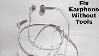 how to fix earphones that only work on one side without cutting [upl. by Anonyw726]