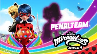 MIRACULOUS  🐞 PENALTEAM  TEASER  SEASON 4  Tales of Ladybug amp Cat Noir [upl. by Felecia]