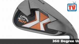 DGTV  Callaway X24 Hot Irons Video Review [upl. by Dyrraj270]