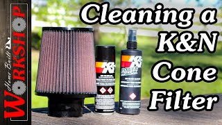 KampN Cone Style Filter Cleaning [upl. by Fritzie]