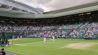 Wimbledon 24 🇨🇭 Hingis  🇧🇪 Clijsters Third Match Point [upl. by Wolk]