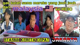 GAK KALAH SAMA YOUTUBER MALAYSIA 🇲🇾‼️ AKHIRNYA KE KCIC JUGA WALAUPUN GAK KE BANDUNG indonesia [upl. by Clements]