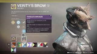 Destiny 2 Forsaken Get High Power Verity Brow [upl. by Hassett226]