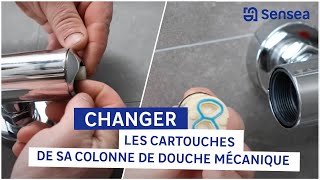 🔧 Réparation  Comment changer les cartouches de sa colonne de douche mécanique [upl. by Ahsinar]