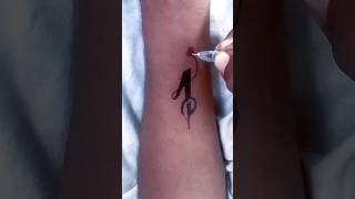 ap name tattoo design how to make ap latter tattoo viral short video [upl. by Oravla]