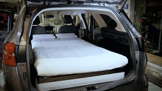 Sleep in Ford Focus with DreamCase Car Bed [upl. by Sanfred]