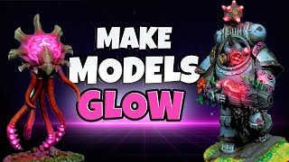 How to paint Fluorescent Glow on your Miniatures [upl. by Maia]