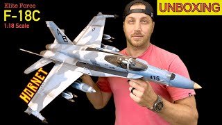 118 scale F18 Hornet by Elite Force LIMITED EDITION [upl. by Samantha]