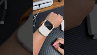 This Apple Watch wireless charger is quite interestingAppleWatch shorts [upl. by Enined]