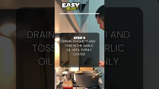 Fastest Spaghetti Aglio e Olio Recipe EVERshorts [upl. by Esinel]