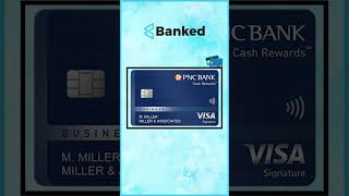 PNC Cash Rewards Visa Signature Business Credit Card shorts [upl. by Nerehs]