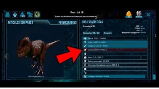 Cómo tamear un REX en ARK Mobile ¡Bug de hambre en un minuto ARK Mobile [upl. by Llenyar]