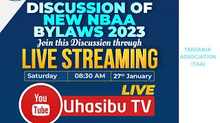 🔴LIVE DISCUSSION OF NEW NBAA BYLAWS 2023 [upl. by Osnerol]