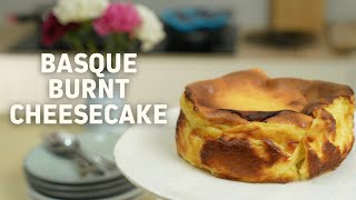 Basic Basque Burnt Cheesecake Recipe Silky and Creamy  Yummy PH [upl. by Ttenyl251]