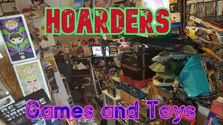 Hoarders game room tour [upl. by Dnomsaj]