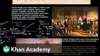 Birth of the US Constitution  US History  Khan Academy [upl. by Aseefan]