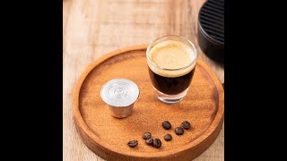 How to used icafilas Steel Nespresso for Brew Coffee [upl. by Aknahs]