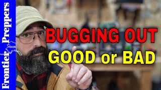 🛑 BUGGING OUT bugoutplan prepping survivalplan shtf bugoutbag survivalskills [upl. by Suiluj93]