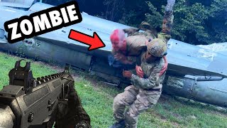 Zombie Survival in Real Life With Airsoft [upl. by Lenhard221]