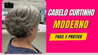 Corte cabelo curtinho moderno [upl. by Penthea]