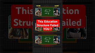 Our Education Structure Failed all of US  Indian Education Trap Part 02  shorts [upl. by Atteiluj]