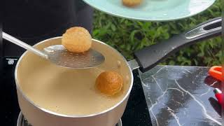 Egg Puri I Non Veg Pani Puri I Street Food I Indian Foods streetfood [upl. by Rodablas]