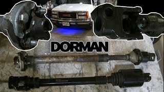 91 GMC C3500 DORMAN Steering Shaft Install Rag Joint Replacement [upl. by Celik]