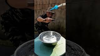 slow motion effect video water slowmotion youtubeshorts asmr [upl. by Aicnelev167]