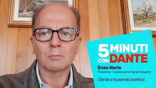 5 minuti con Dante  Enzo Noris quotDante e la parola poeticaquot [upl. by Slack]