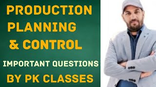 Production planning amp control important questions PPC IMP Questions [upl. by Renrag262]