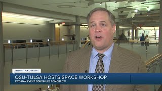 OSUTulsa holds conference on civilian space travel [upl. by Gabriell961]