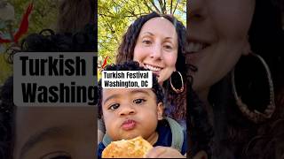 Festival Fun Toddler Explores his Turkish Culture amp Cuisine in DC shorts familyfun [upl. by Elbring]