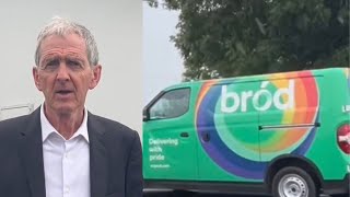 ENOCH BURKE Irish Post Service intimidates citizens with LGBT vans [upl. by Alemaj]