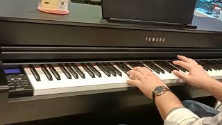 YAMAHA CLAVINOVA CLP735 DEMO [upl. by Rintoul]